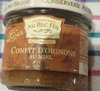 Confit d oignons au miel