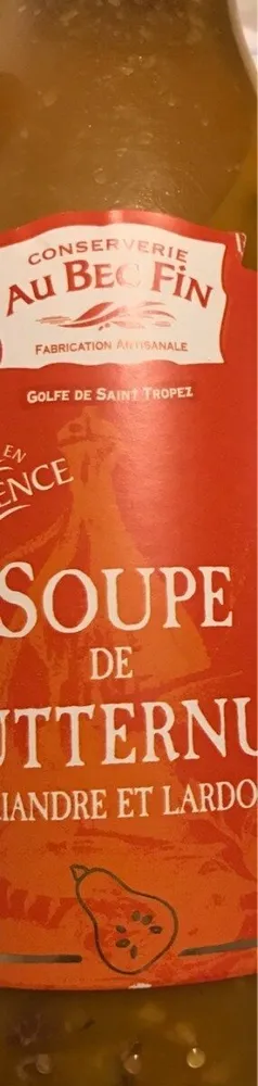 Soupe de butternut