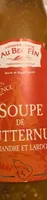 Soupe de butternut