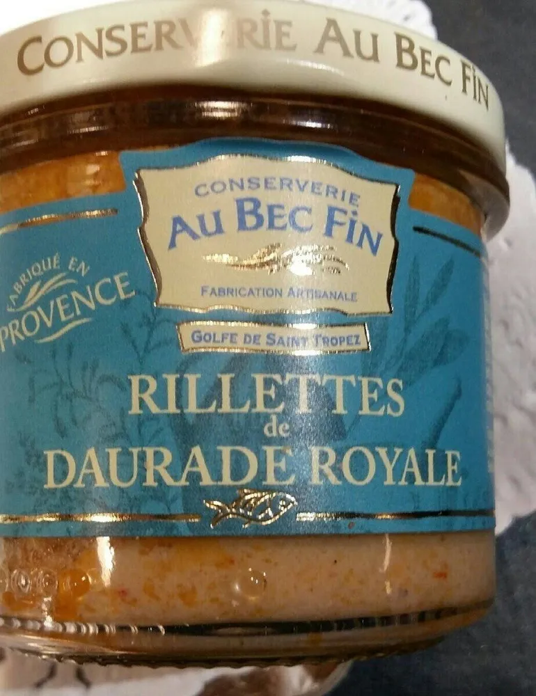 Rillettes de daurade royale