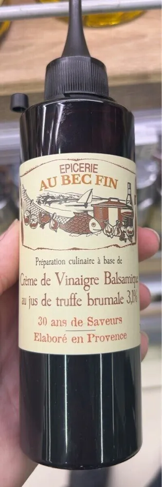 Creme de vinaigre balsamique au jus de truffe brumame 3,1%