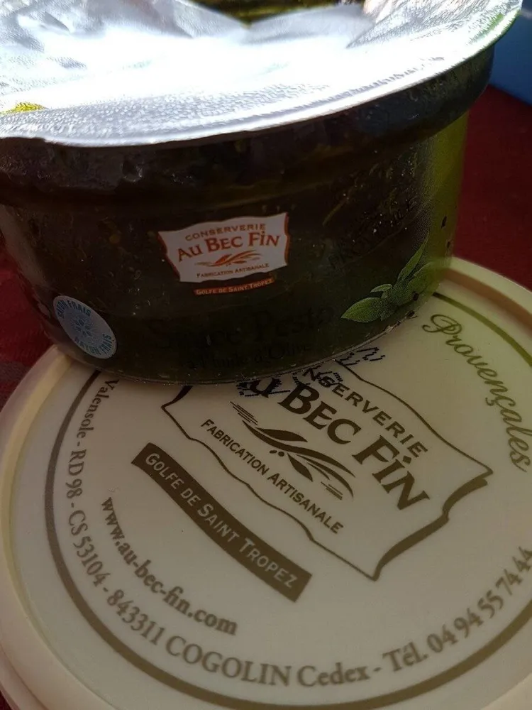Sauce pesto à l,huile d'olive