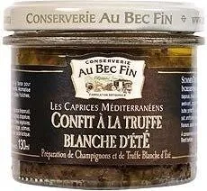 Confit a la truffe blanche d'ete