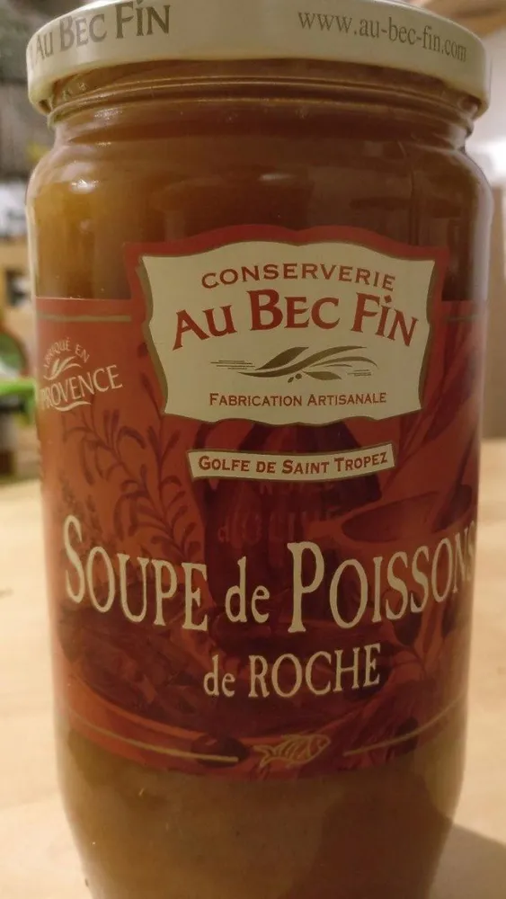 Soupe de poissons de roche