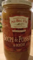 Soupe de poissons de roche