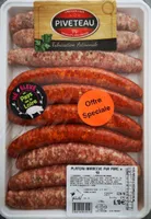 Plateau Barbecue pur porc X 10