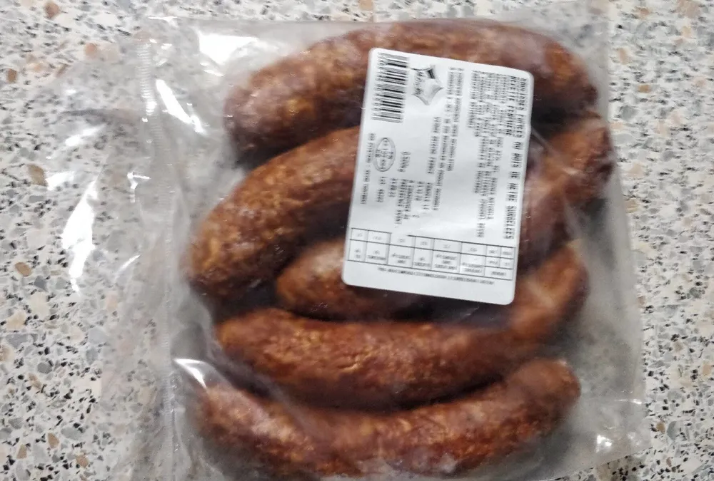 Saucisses fumées au bois de hêtre