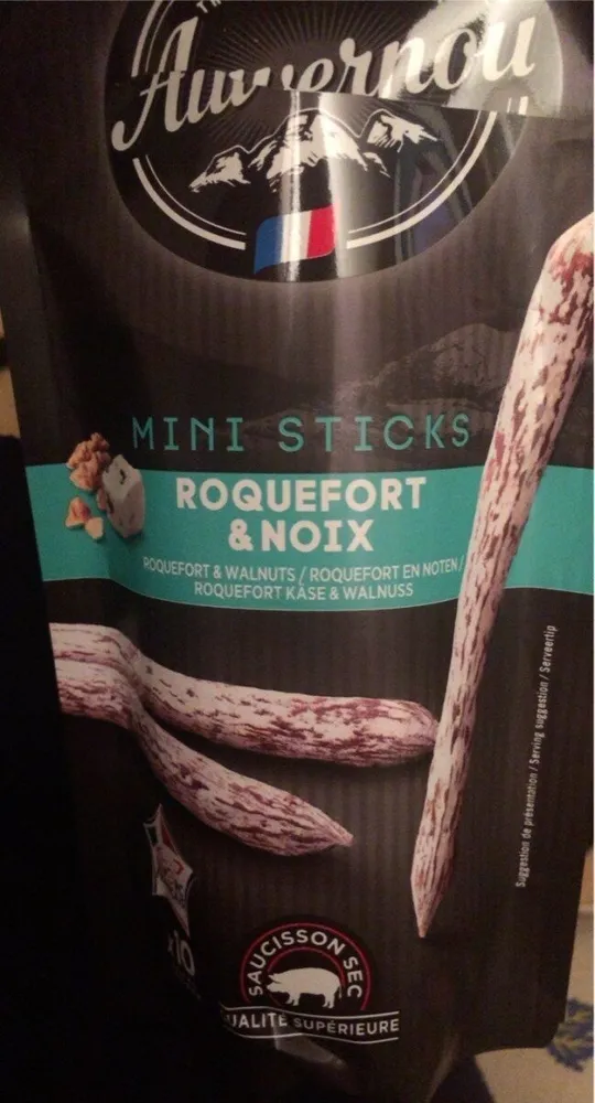 Mini sticks roquefort et noix