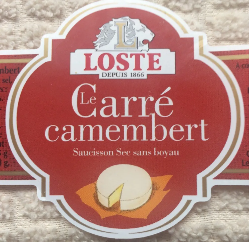 Le carré camembert