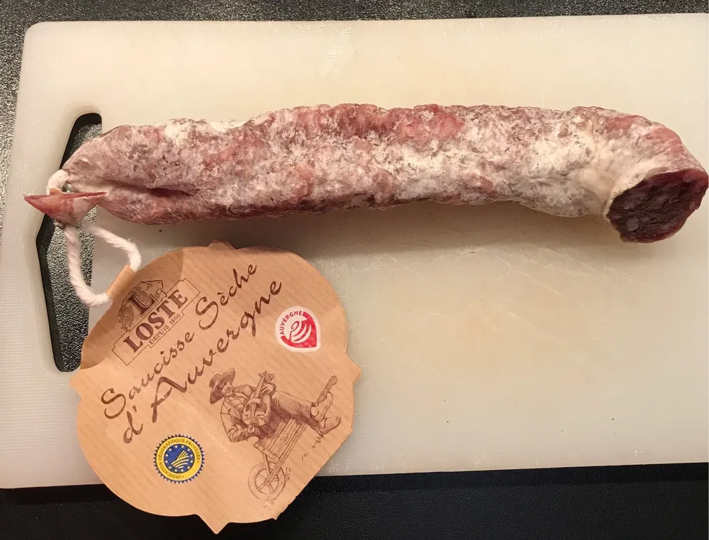 Saucisse séche d’auvergnes