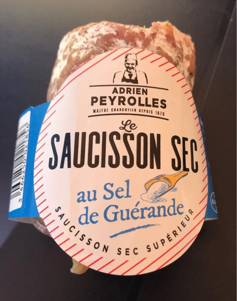 Saucisson Sec Adrien Peyrolles