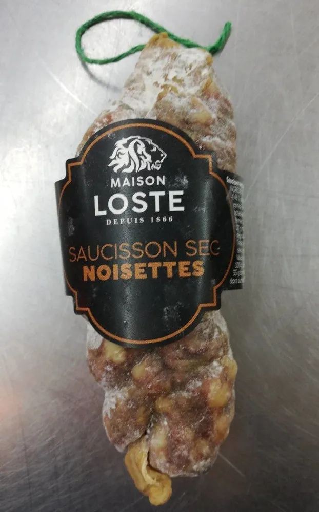 Saucisson Sec Noisettes