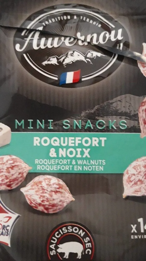 Mini snacks Roquefort & noix