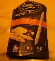 Mini sticks Comté aop & noisettes