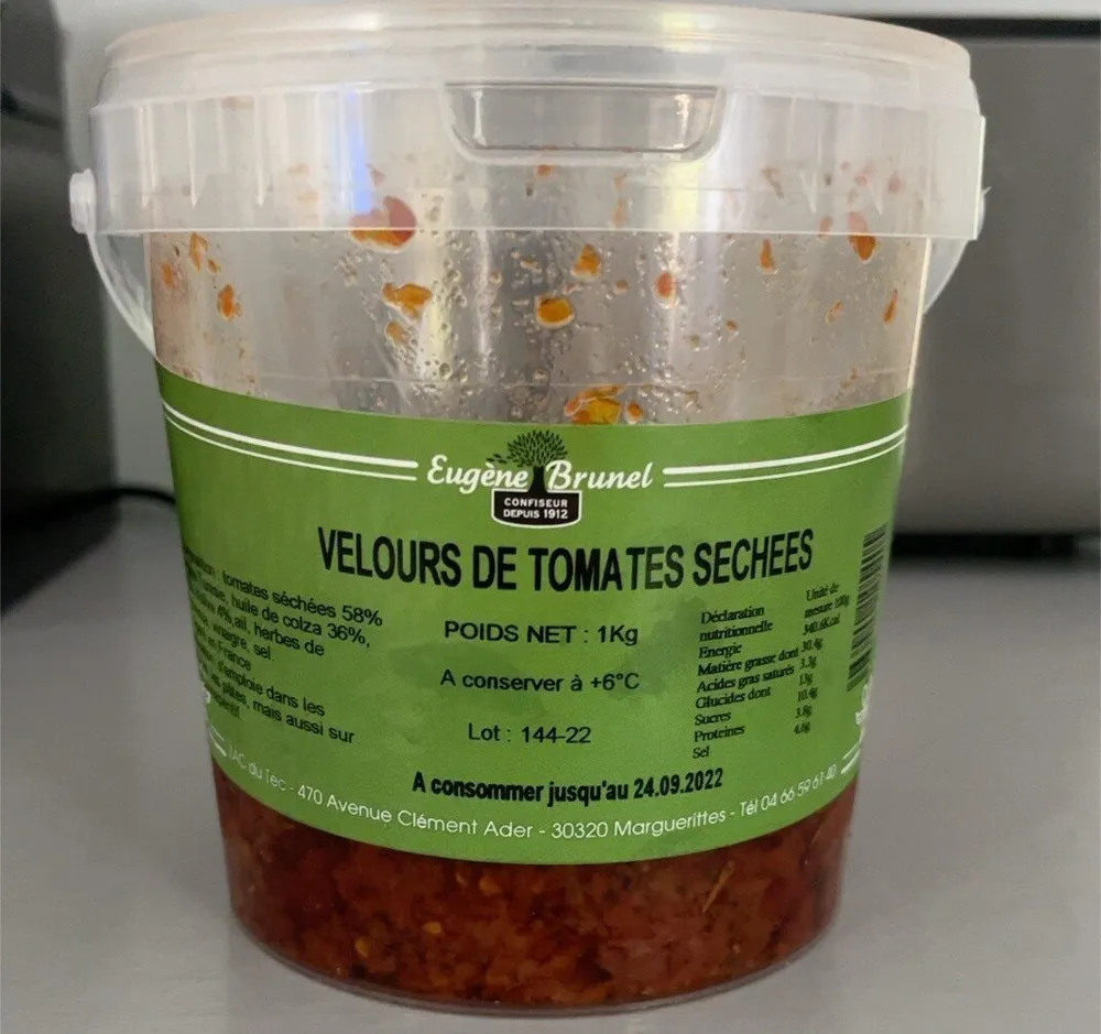 Velours de tomates séchées