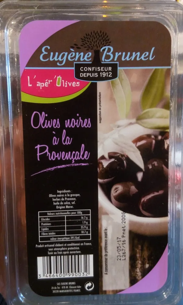 Olives Noires à la Provençale