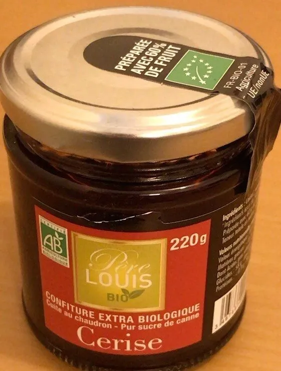 Confiture extra biologique Cerise