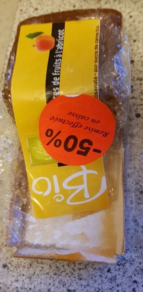 Pain de pâte de fruit à l'abricot