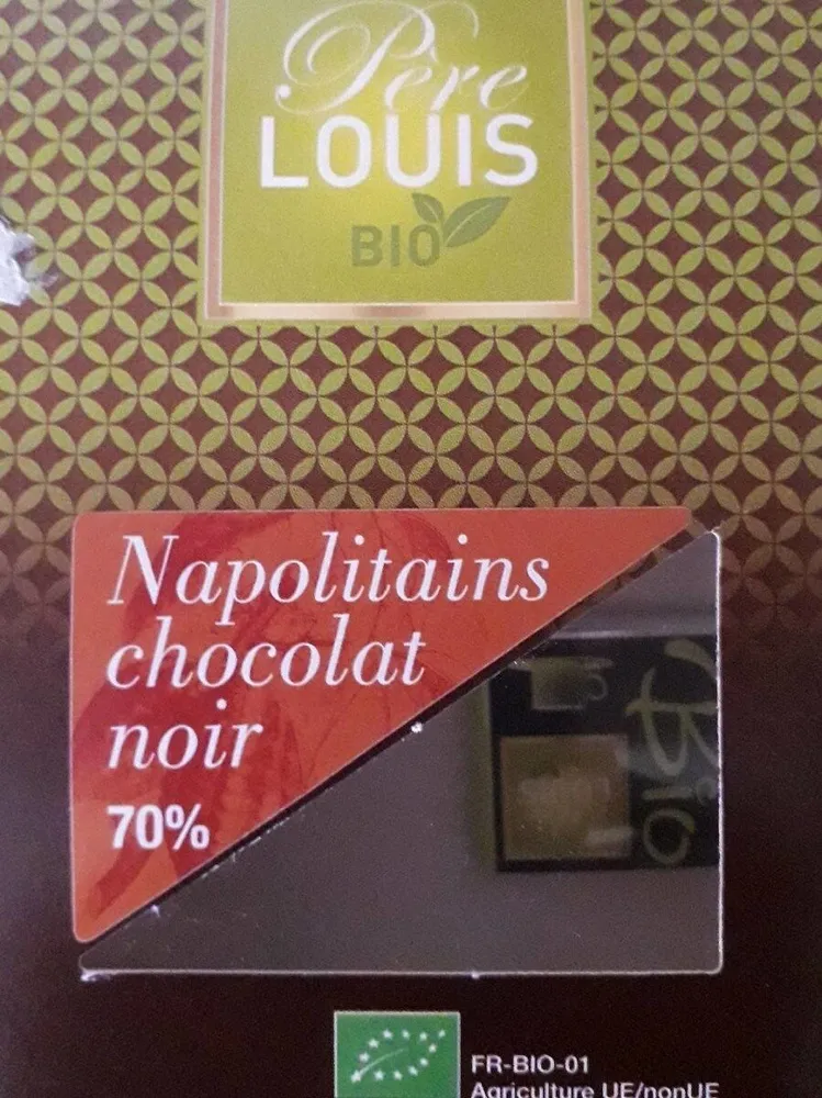 Napolitains chocolat noir 70%
