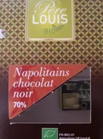 Napolitains chocolat noir 70%