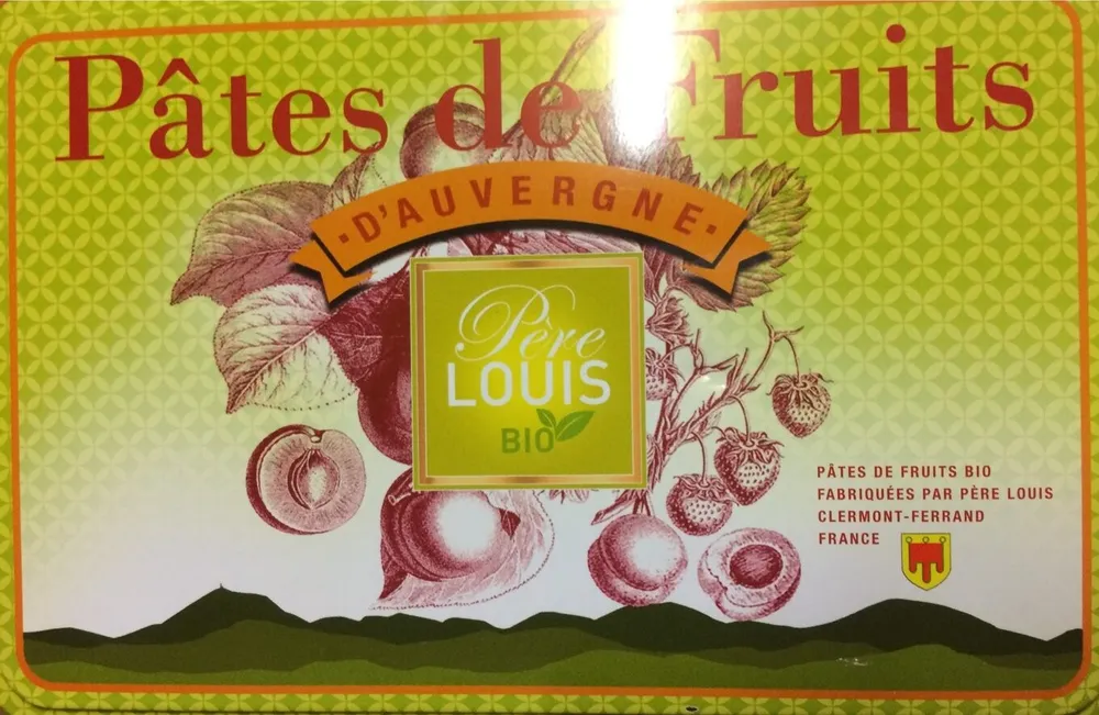 BOITE METAL MINI PATE DE FRUITS