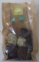 Bonbons de Chocolat au Lait, Noir et Blanc Fourrés Praliné