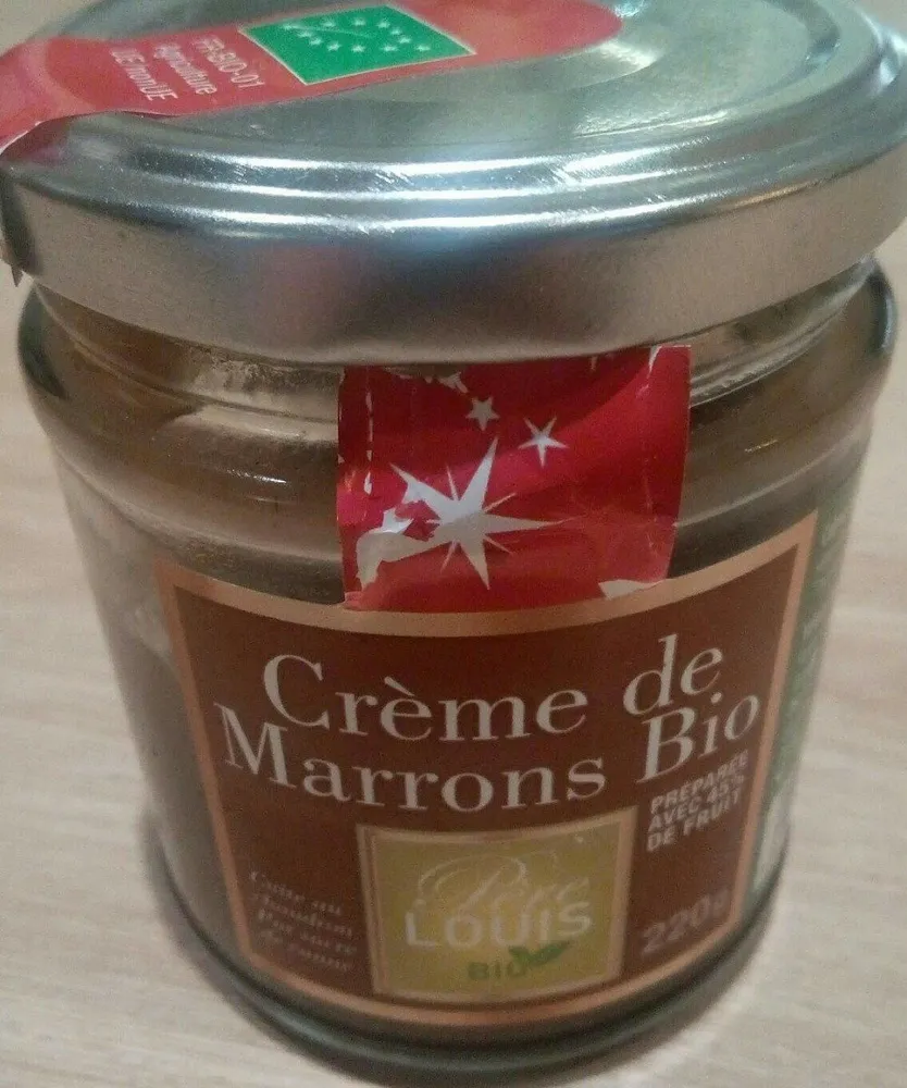 Crème de marrons Bio