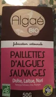 Paillettes d'algues sauvages