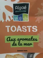 Toasts aux aromates de la mer