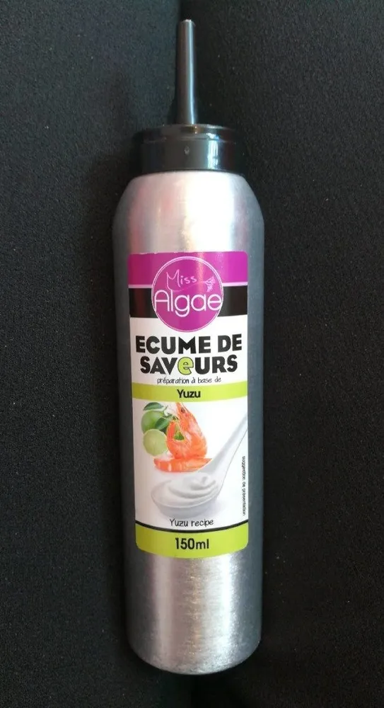 Écume de saveurs à base de Yuzu