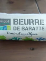 Beurre baratte aux algues