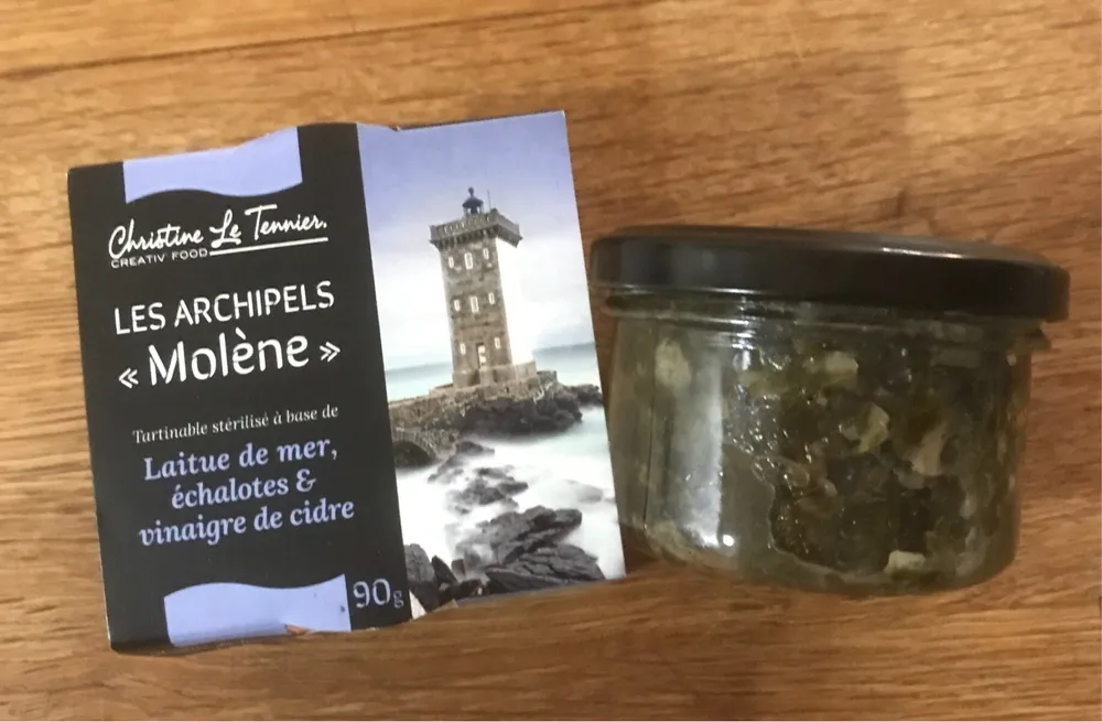 Laitue de mer , échalotes & vinaigre de cidre