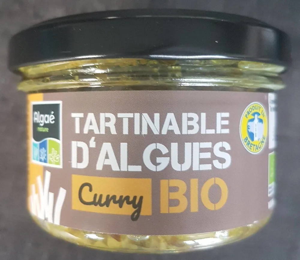 Tartinable d'algues curry BIO