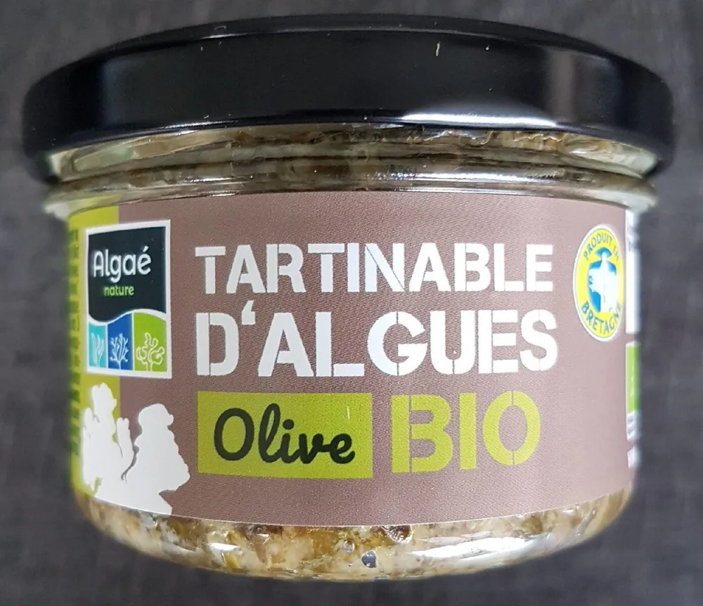 Tartinable d'algues olive bio
