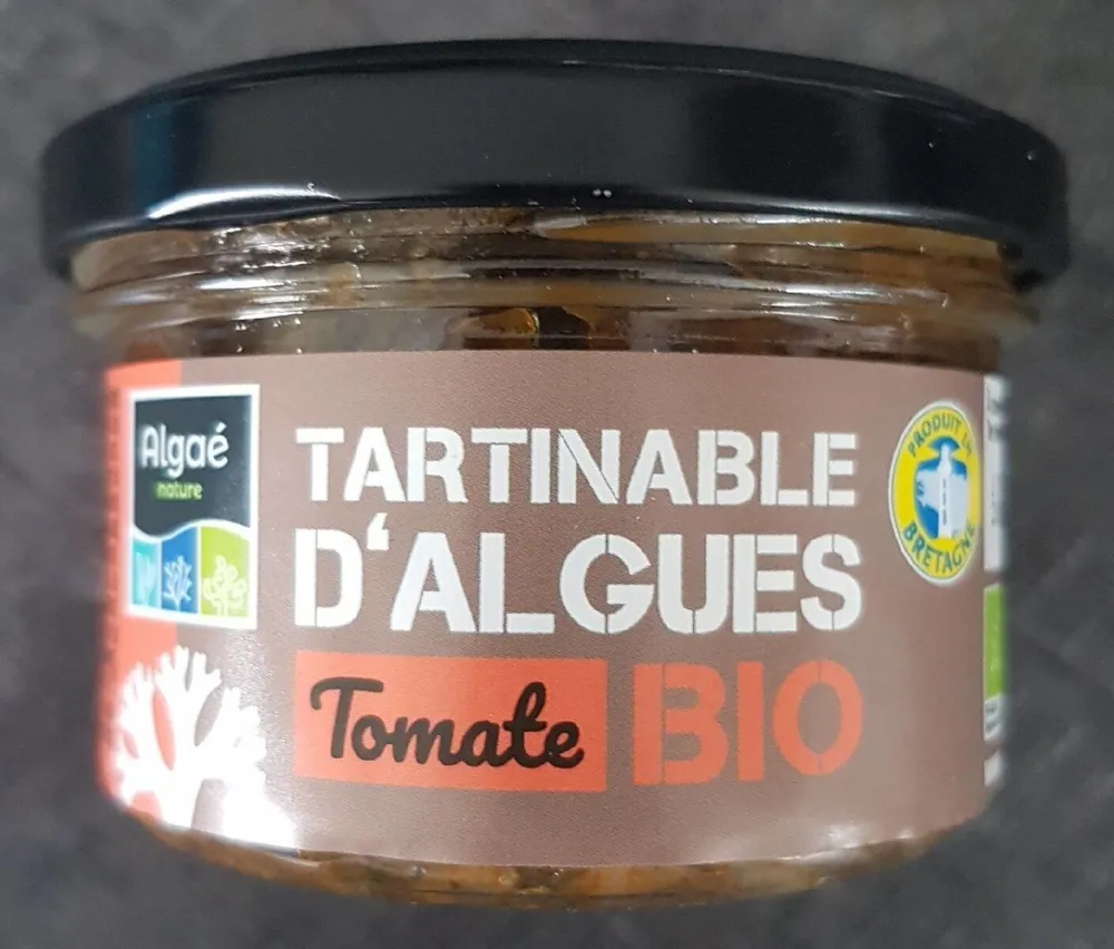Tartinable d'algues tomate BIO