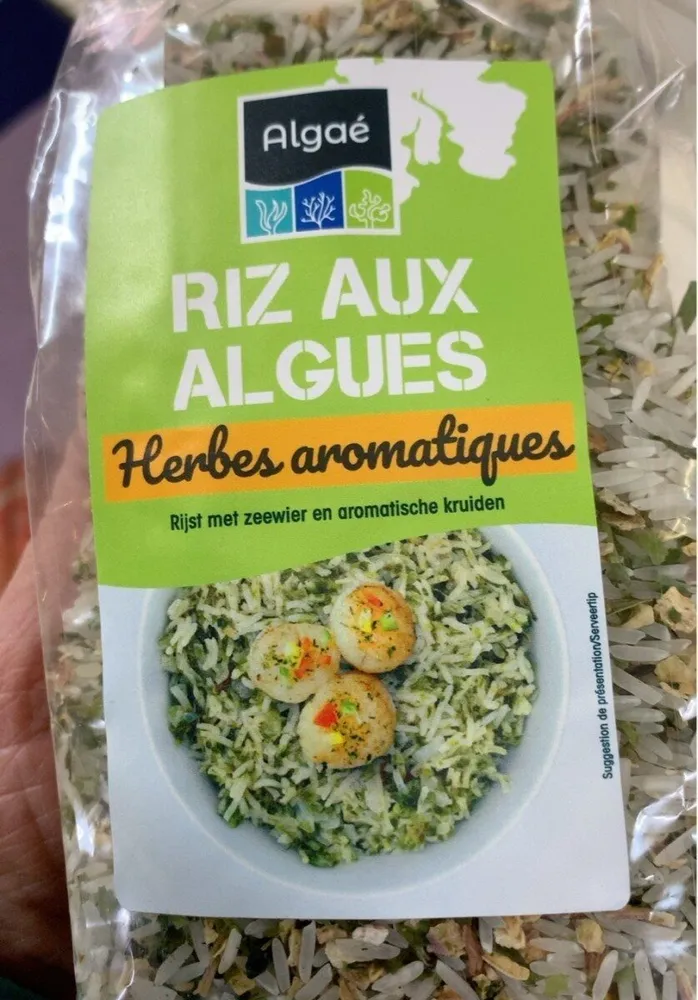 Riz aux algues