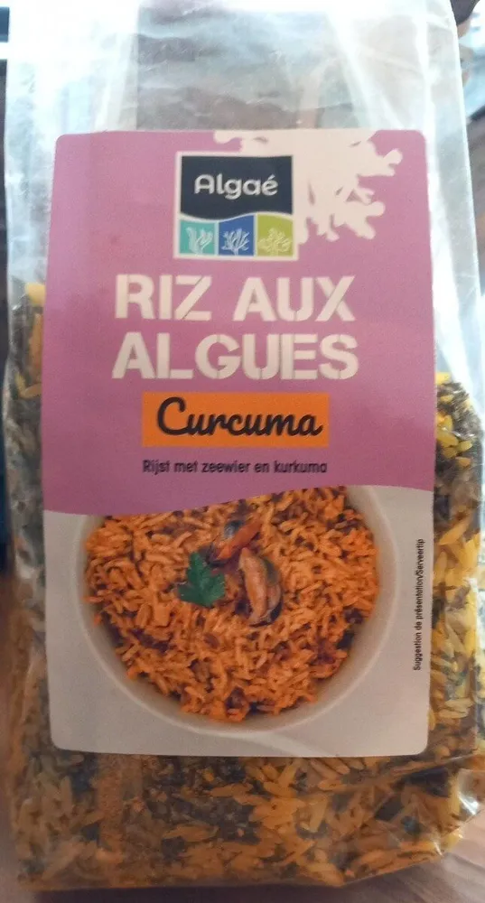 Riz aux algues curcuma