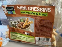 Mini gressins aux aromates de la mer