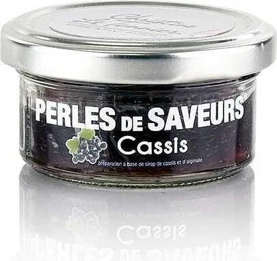 Fruchtkaviar Cassis, Perlgrösse 5MM, Sphären, Les Perles