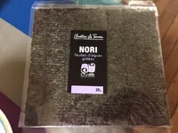 Nori - feuilles d'algues grillees