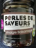 Perles de saveurs vinaigre balsamique
