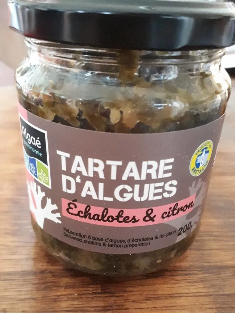 Tartare d'algue échalotes et citron