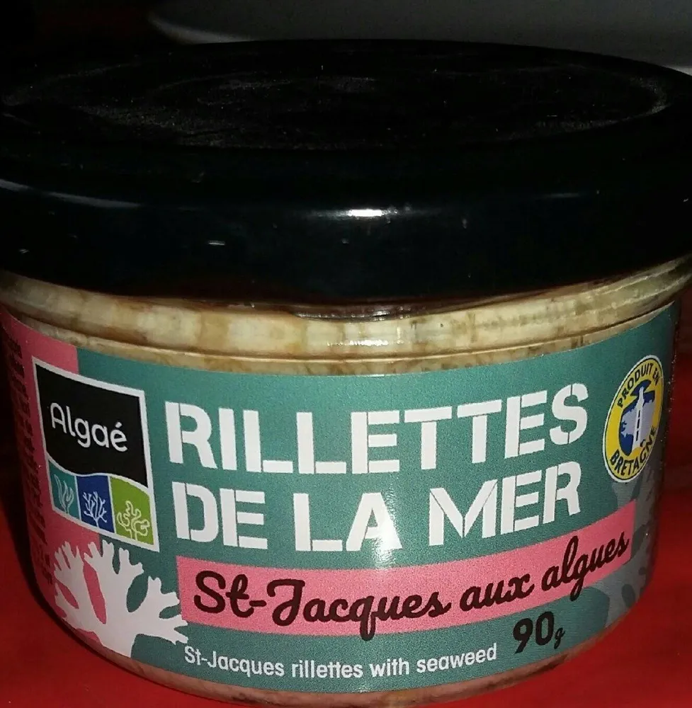 RILLETTES DE LA MER ST JACQUES AUX ALGUES