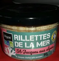 RILLETTES DE LA MER ST JACQUES AUX ALGUES