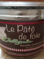 Pate de foie du fermier VALLEGRAIN