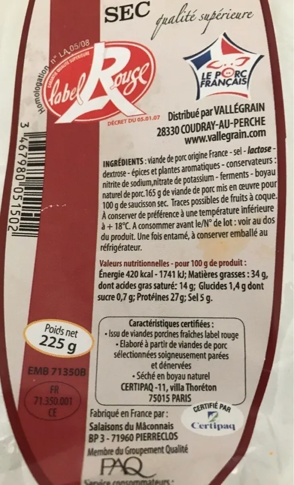 Saucisson sec
