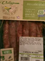 6 chipolatas aux herbes