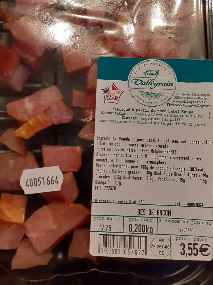 Des de bacon