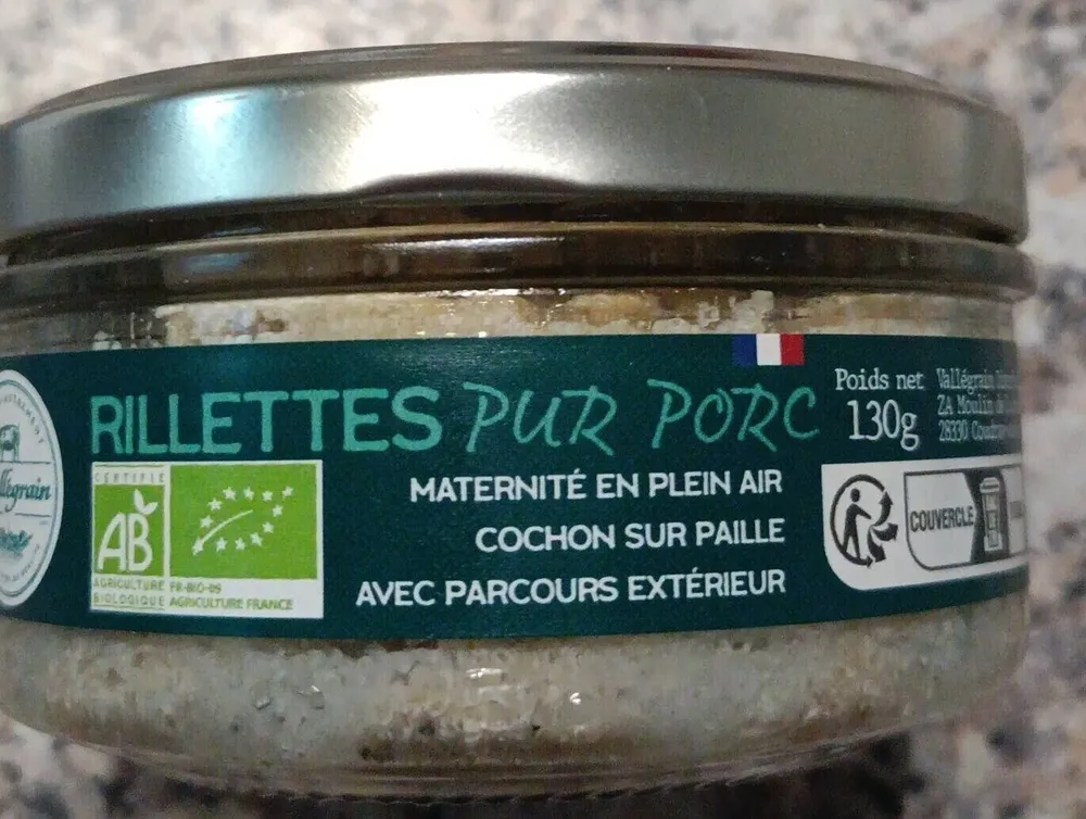 Rillettes pur porc
