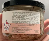 Noix de joue aux cornichons